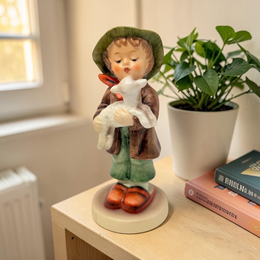 🇩🇪 Vintage M.I. Hummel‎ Goebel Lost Sheep #68/0 Final Issue 1992 Figurine
